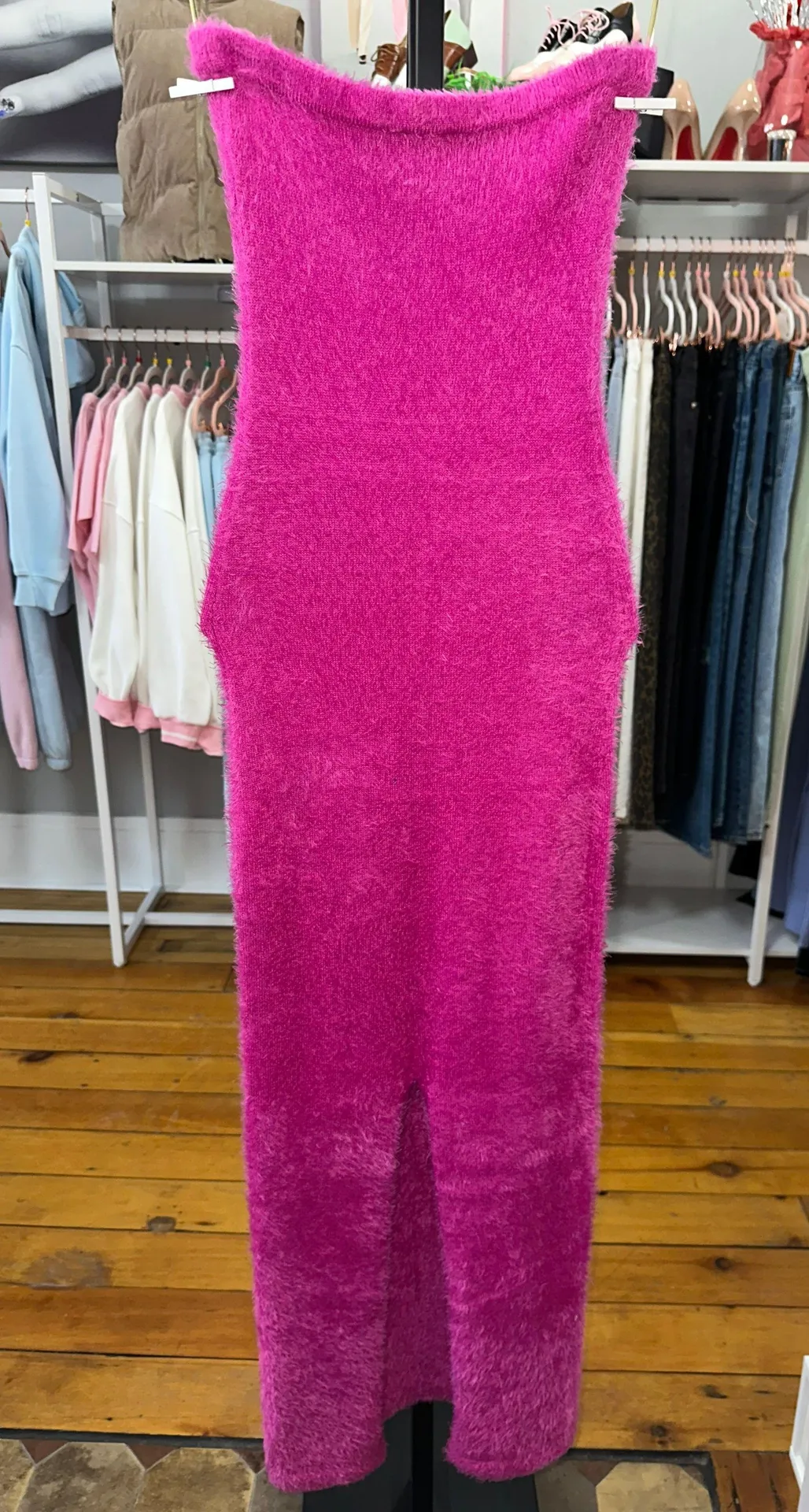 White Fox Boutique Strapless Maxi Dress - Image 7