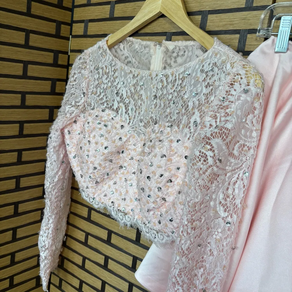 Pink Two Piece Formal Set Size undefined - Image 2