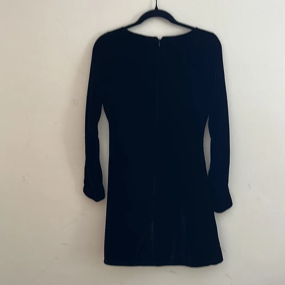 For Love And Lemons | Velvet Long Sleeve Embellished Dress - Image 6