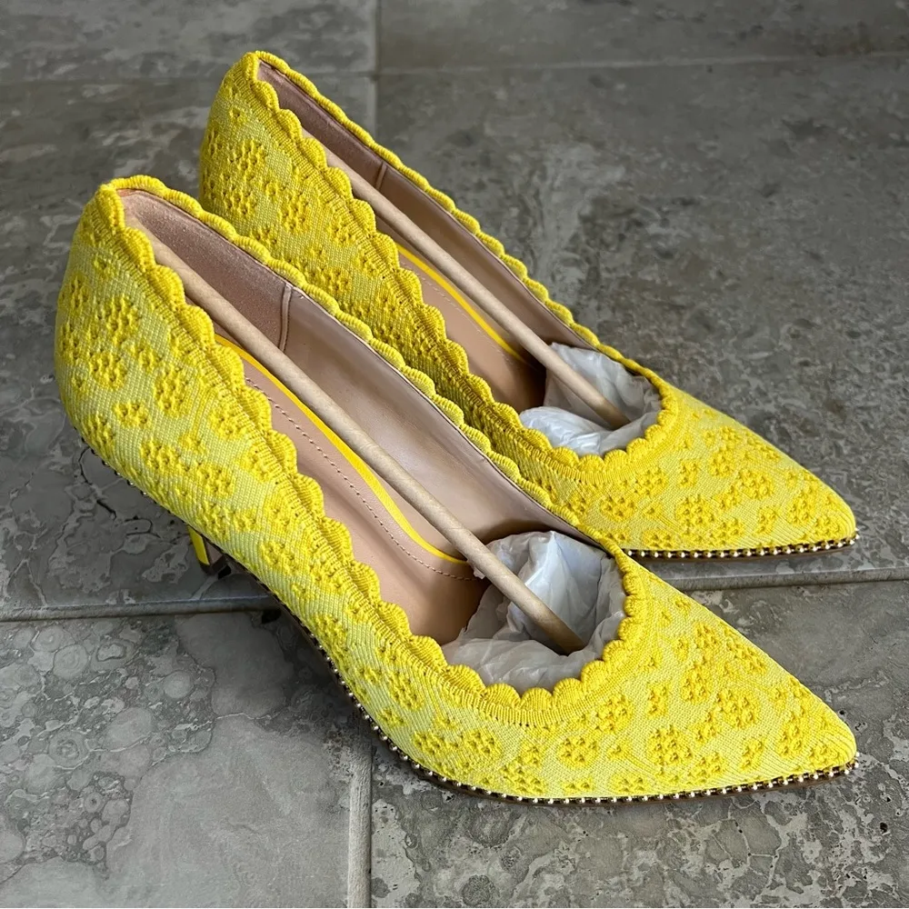 Waverly Knit Pump, Buttercup Shoes Size 8.5B New in Box (SOLD OUT) - Image 13