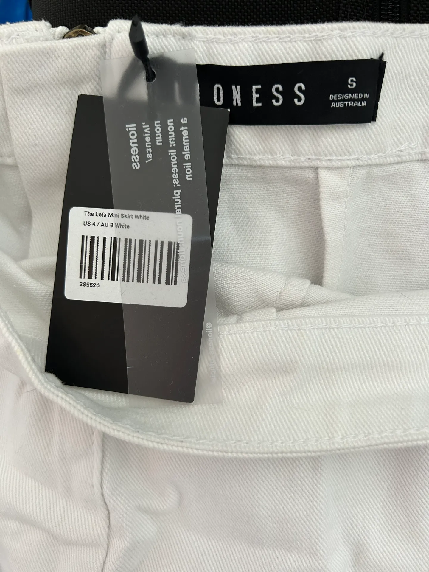 Princess Polly White Mini Skirt - Image 3