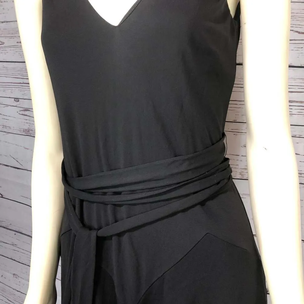 Lauren Ralph Lauren black sleeveless criss cross dress size small - Image 6