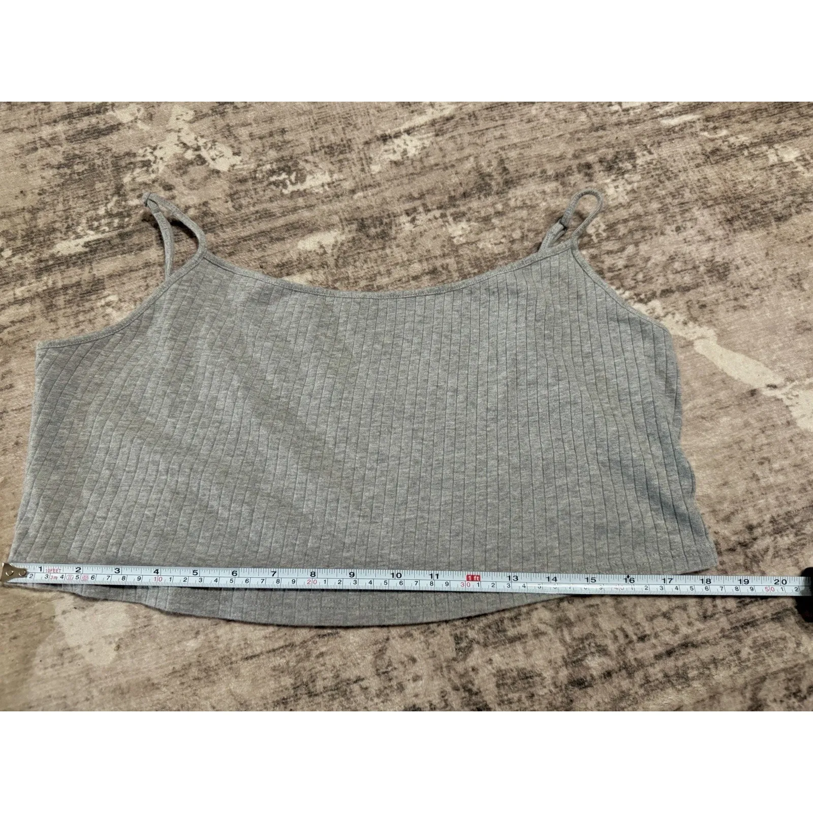 New! Set Of 3: Women’s SHEIN Curve Ribbed Cropped Camis, Tank Tops - 3XL - Image 9