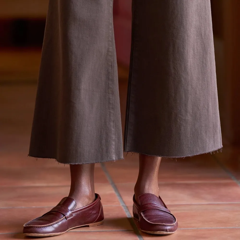 Frank & Eileen Galway Jean in Irish Coffee, Italian Dream Denim - Image 2