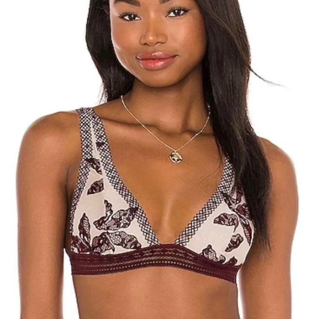 Intimate Alia Bralette Bordeaux Combo - Image 4