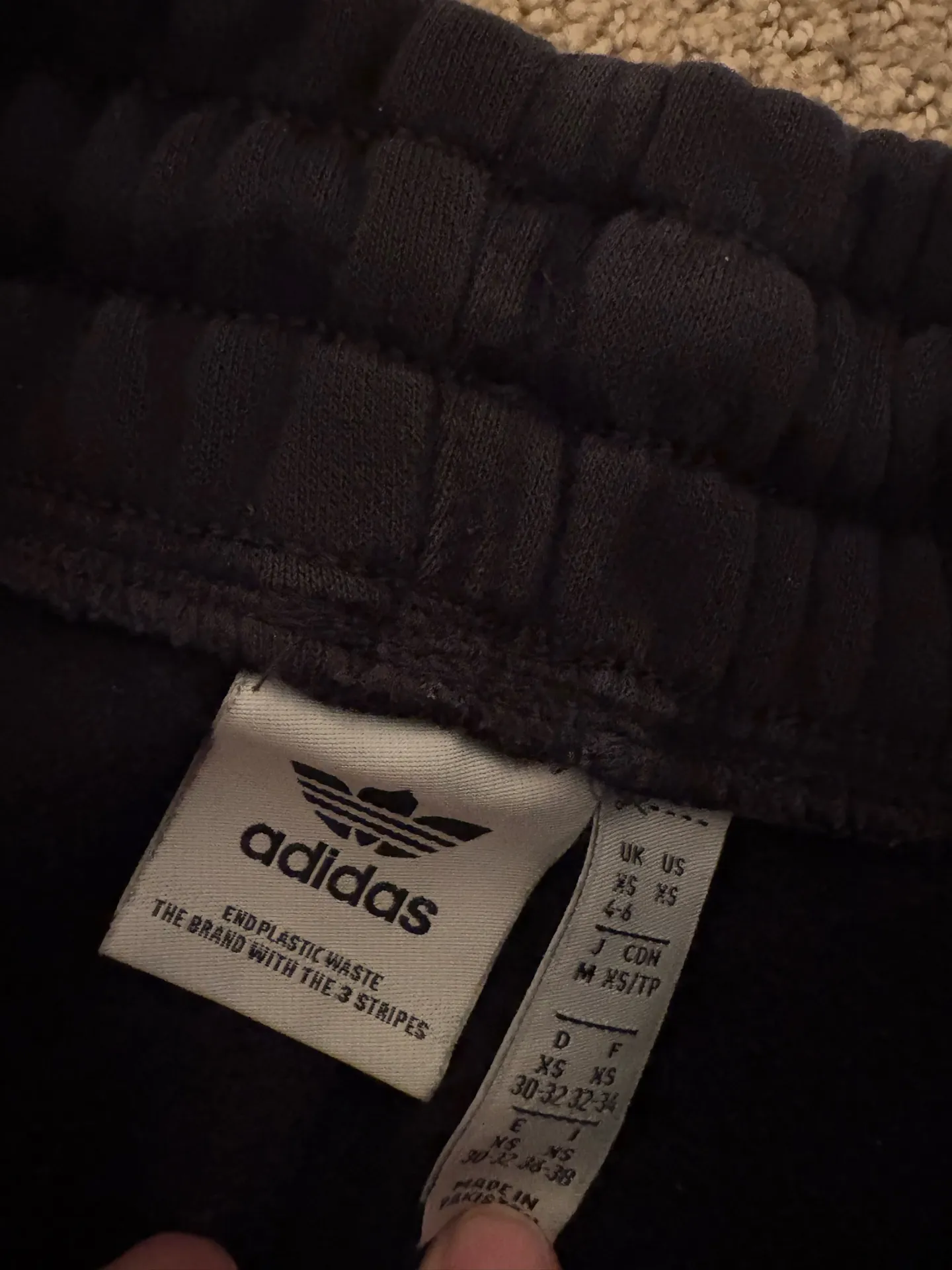 Adidas Sweatpants Black - Image 2
