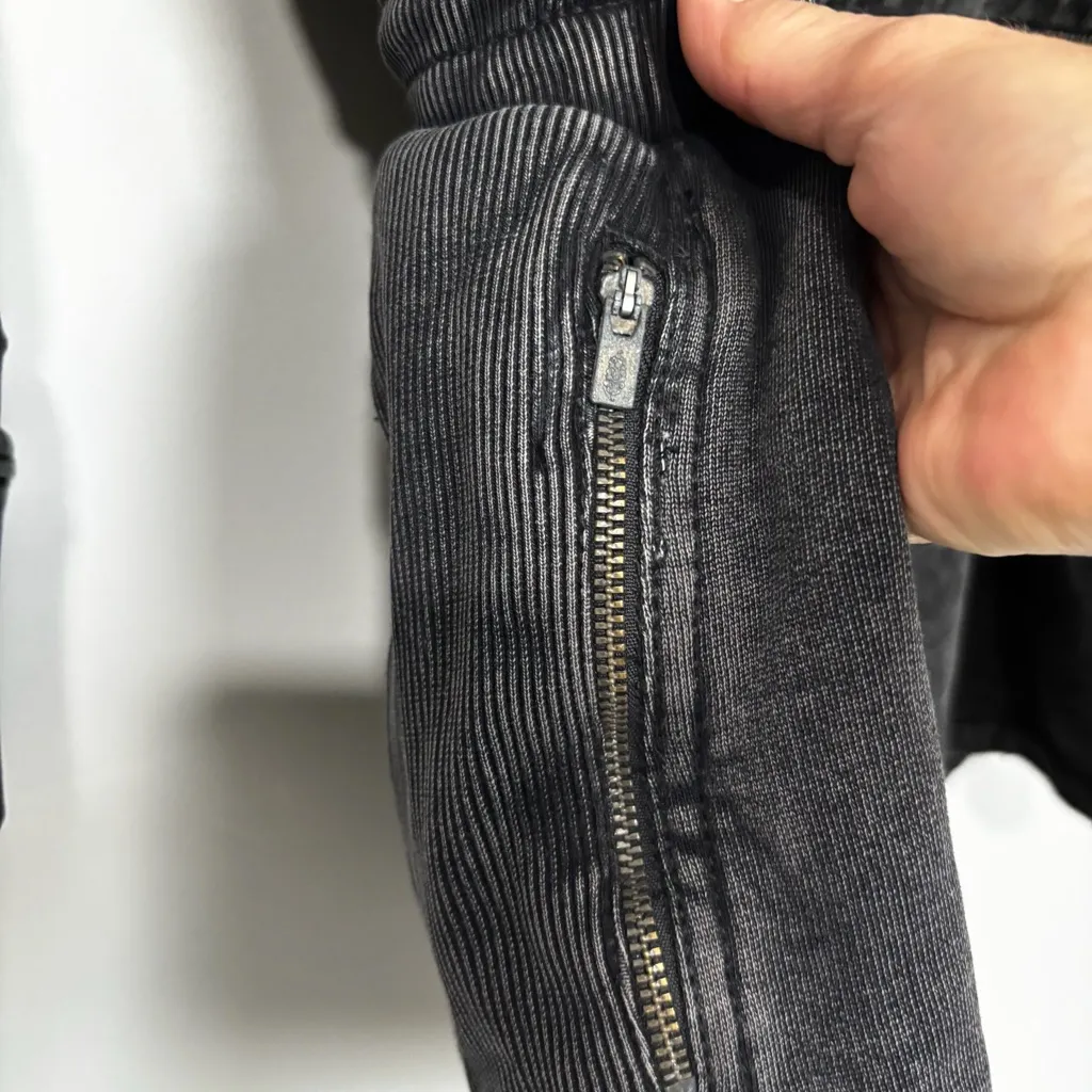 FREE PEOPLE MOVEMENT Intercept Romper Size L Black Charcoal Size L - Image 9