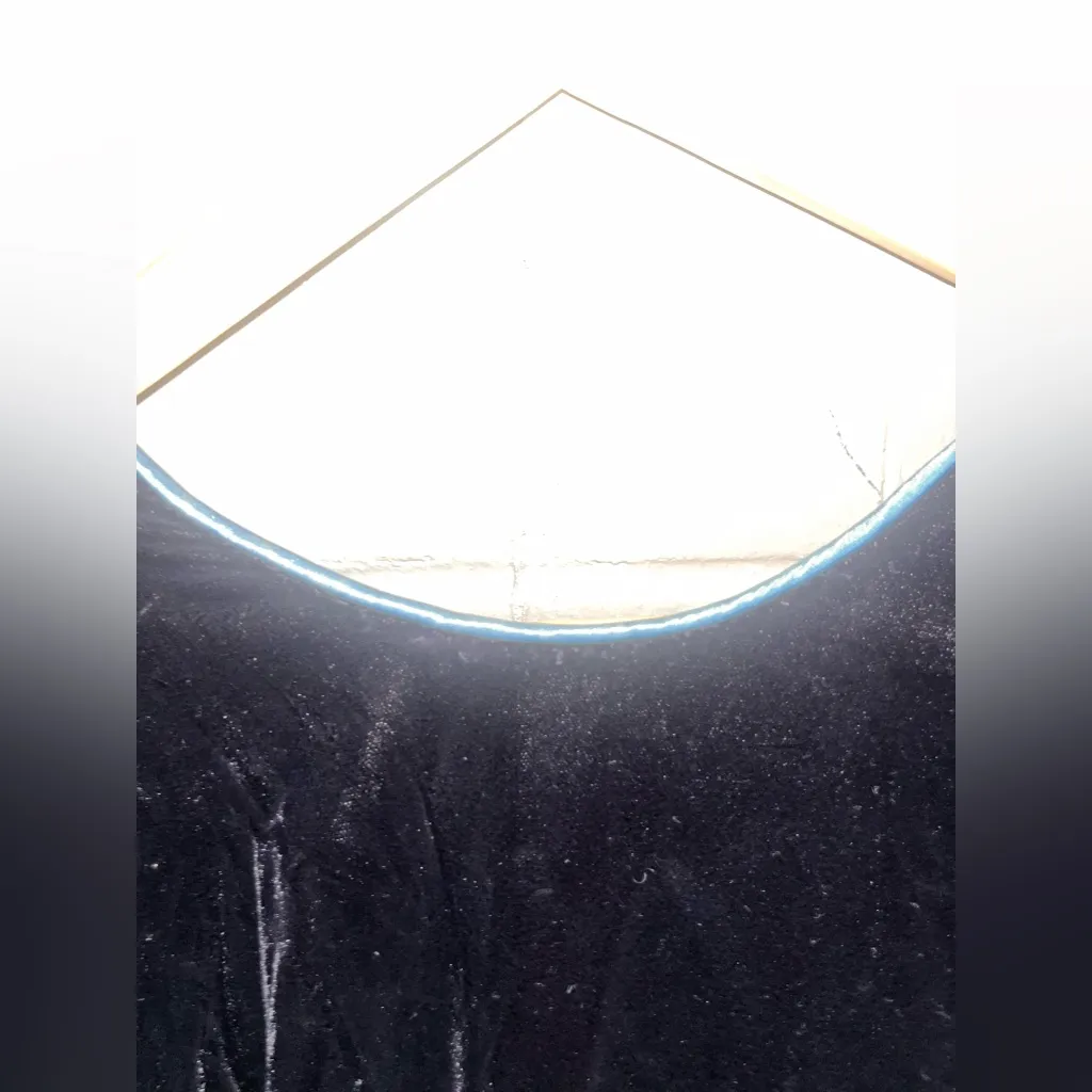 VINTAGE Jessica McClintock Black Velvet Bodice Taffeta Blue Skirt 4 - Image 6