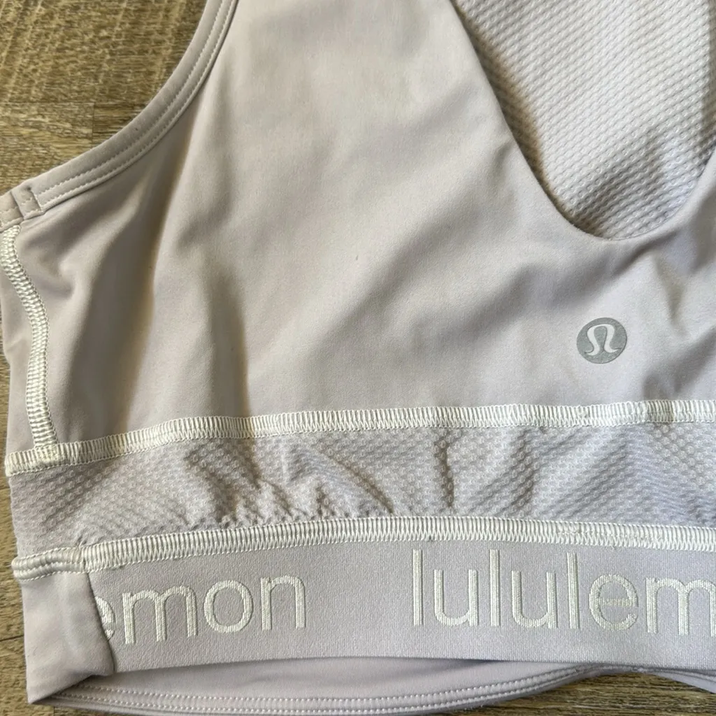 Lululemon Final Mile Crop Tank In Dune One Size - Image 2