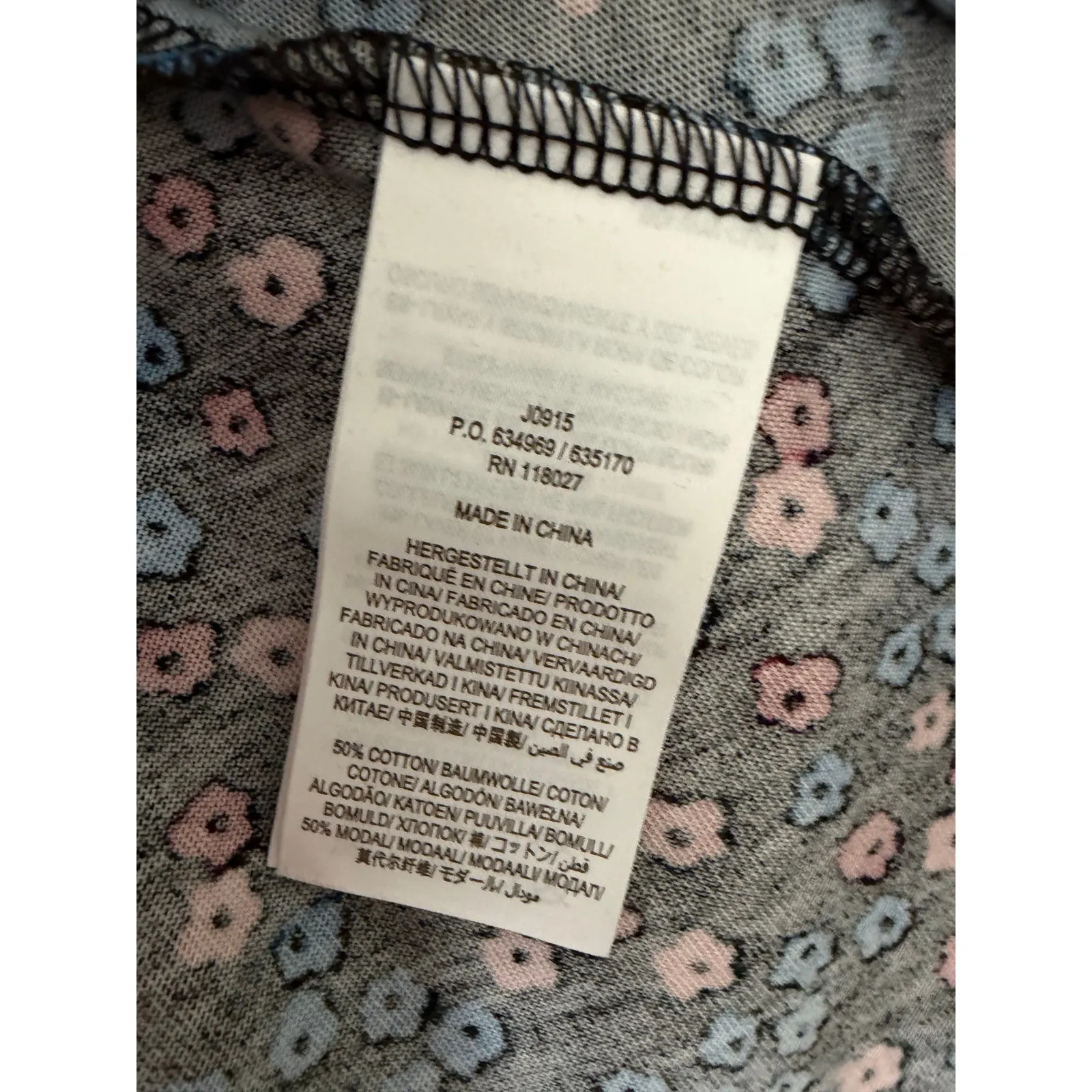 NWT Boden Easy Jersey Shirtdress US 8R Mini Floral Daisy Cap Sleeve Mandarin Size 8 - Image 2