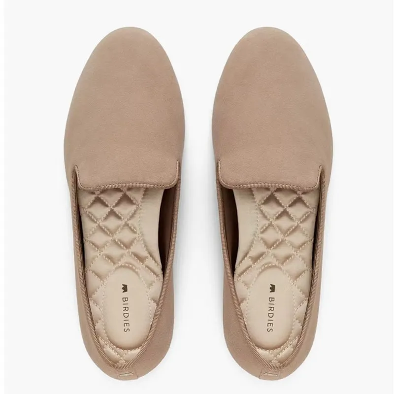 Birdies The Starling Latte Beige Tan Suede Loafer Size 7.5 - Image 8