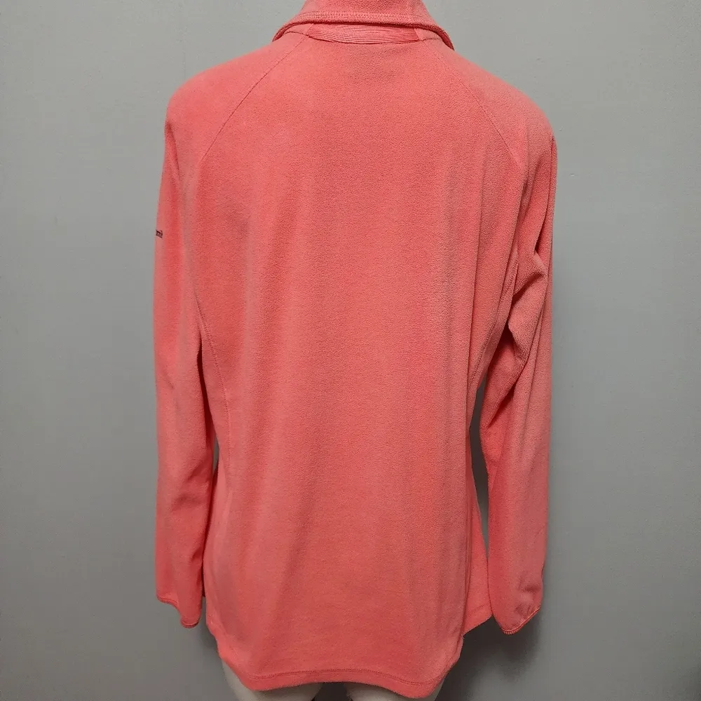 Columbia Blush Pink Glacial Half Zip Fleece Size large - Image 5