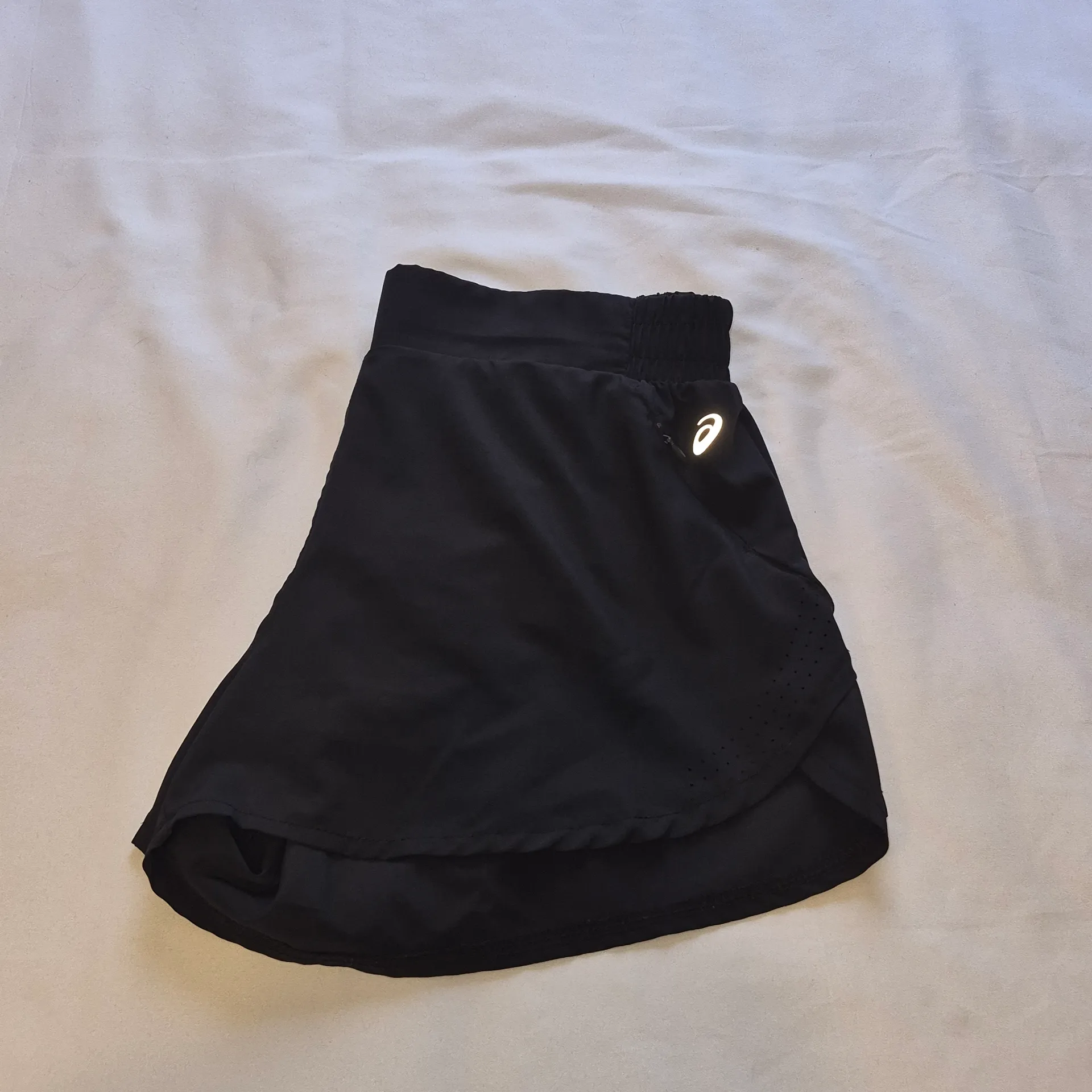 ASICS Black Women’s Athletic Running Shorts Size Medium - Image 5