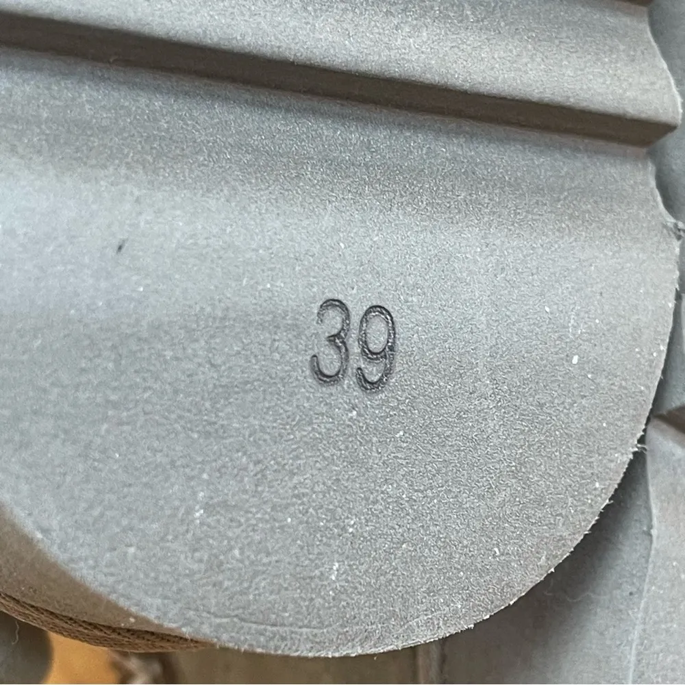 Mexx Olive suede Genuine shearling Ankle Mini Boots Sz 39 Green - Image 13