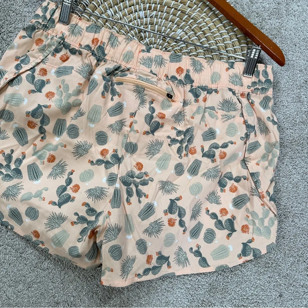 The North Face Women’s Class V Mini Shorte Pull On Cactus Printed in Orange L - Image 10
