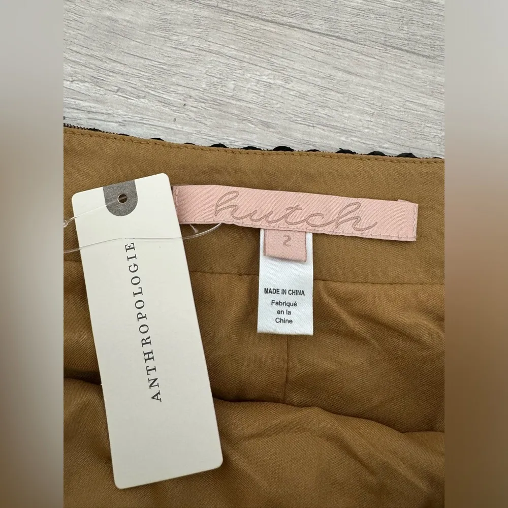 Anthropologie Michaela Sequin Skirt A Line Pickets Dressy Evening Holiday NWT 2 - Image 8