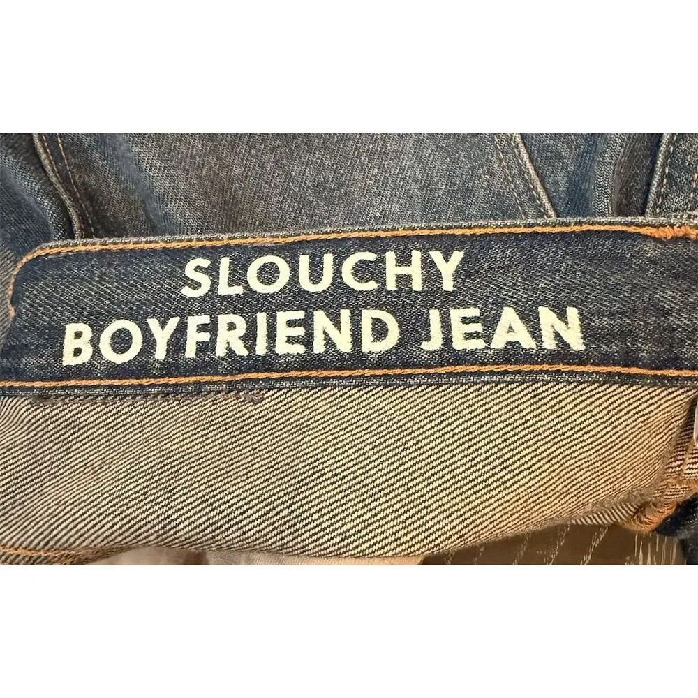 J Crew Women's Slouchy Boyfriend Jeans Blue Size 27 Relaxed Fit - Image 7