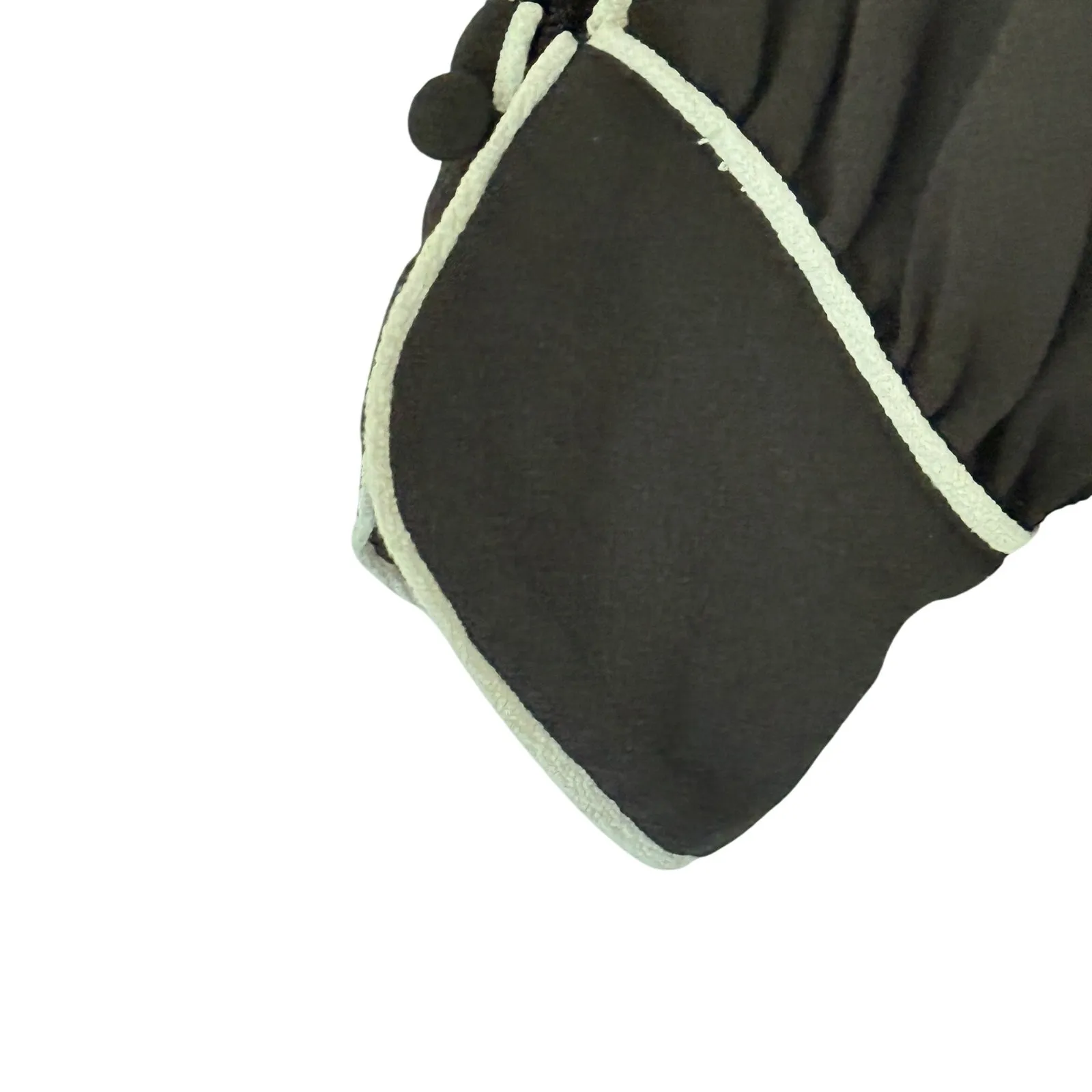 Vince Camuto V-Neck Contrast-Trim Blouse Size XL Modest Minimalist Office Career - Image 4