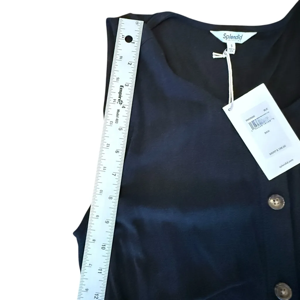 NWT Splendid Jordan Linen/Blend Jumpsuit Women’s Size Small - Image 13