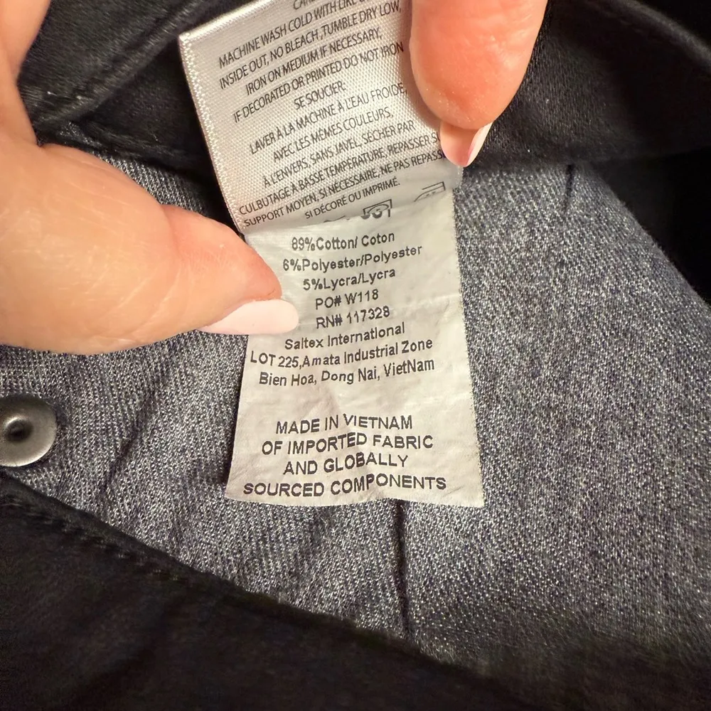 EDWIN Black Women's Jeans Size 27 - Image 10