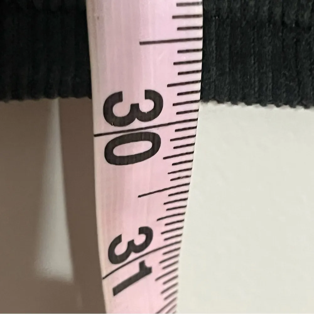 London Jean The Christie Fit Chino Stretch Women Black Corduroy Pant Sz‎ 6 Short - Image 5