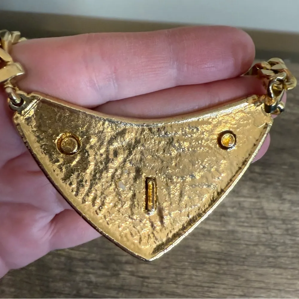 Snake Pendant Necklace LARGE Gold Tone Year of The Snake Reputation Taylor Swift - Image 7