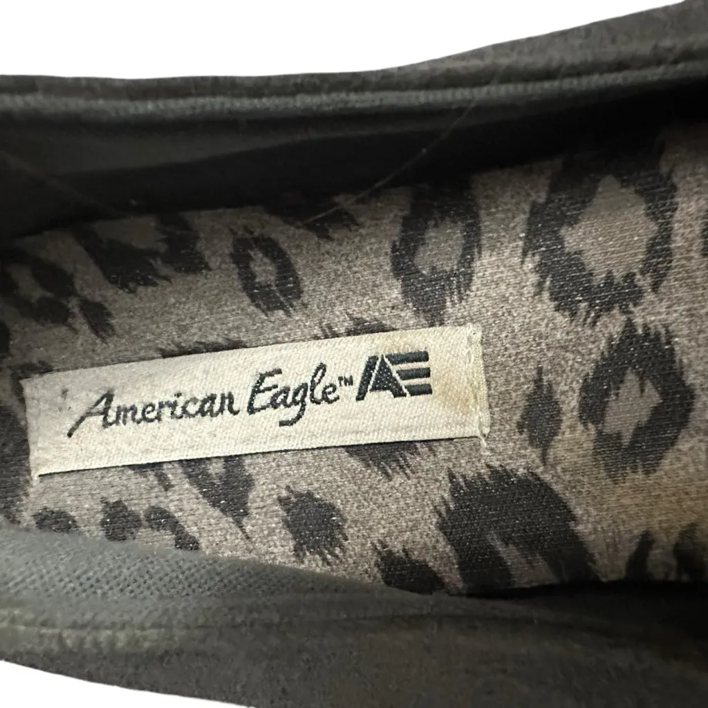 American Eagle Outfitters Charcoal Ballet Flats - Image 4