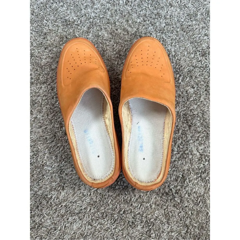 Nike Air Force 1 Lover XX Slip on Shoes Cinder Orange Womens Size 8.5 Mules - Image 9