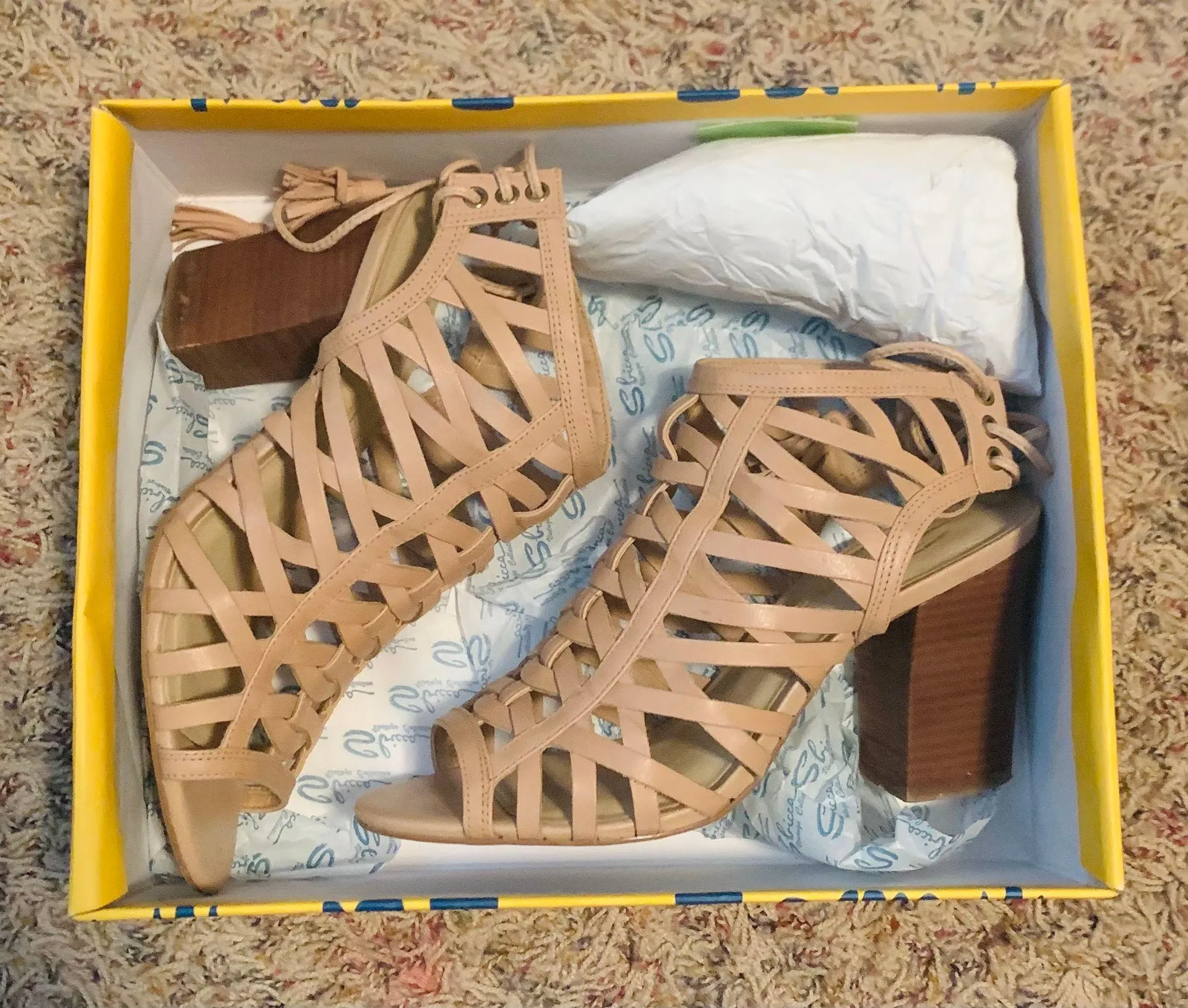 ‘Geovana’ Cage Sandal - Image 2