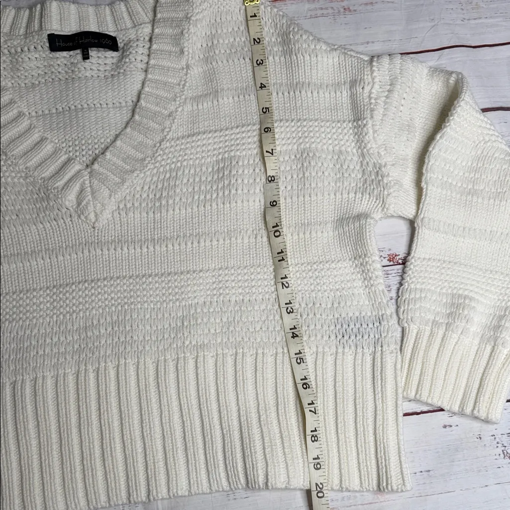 House of Harlow 1960 Cream V - Image 8