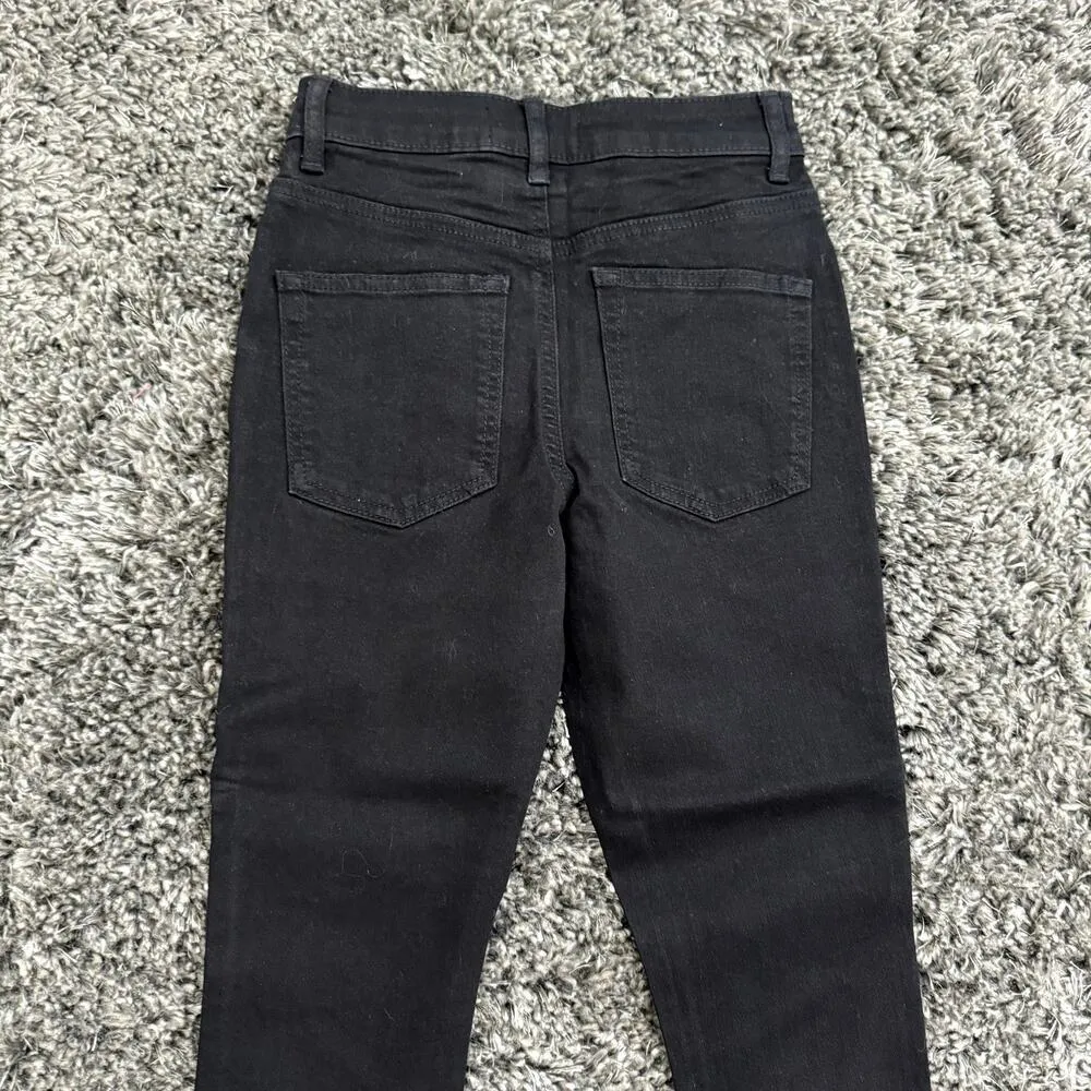 ASOS Design Petite Skinny Jean in Clean Black, Size 25X26​​​ - Image 4