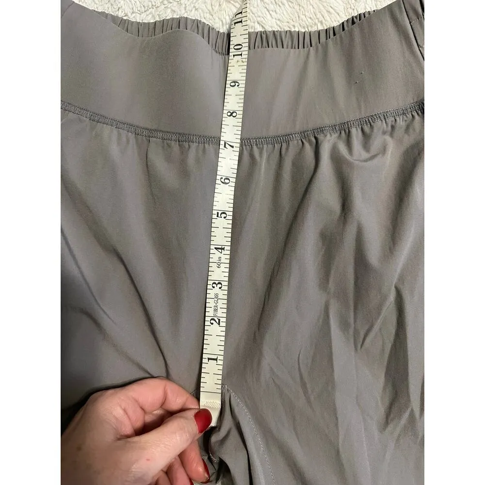 Halara Nylon Joggers Women's Size XS Gray Athleisure Active  Activewear Workout - Image 5