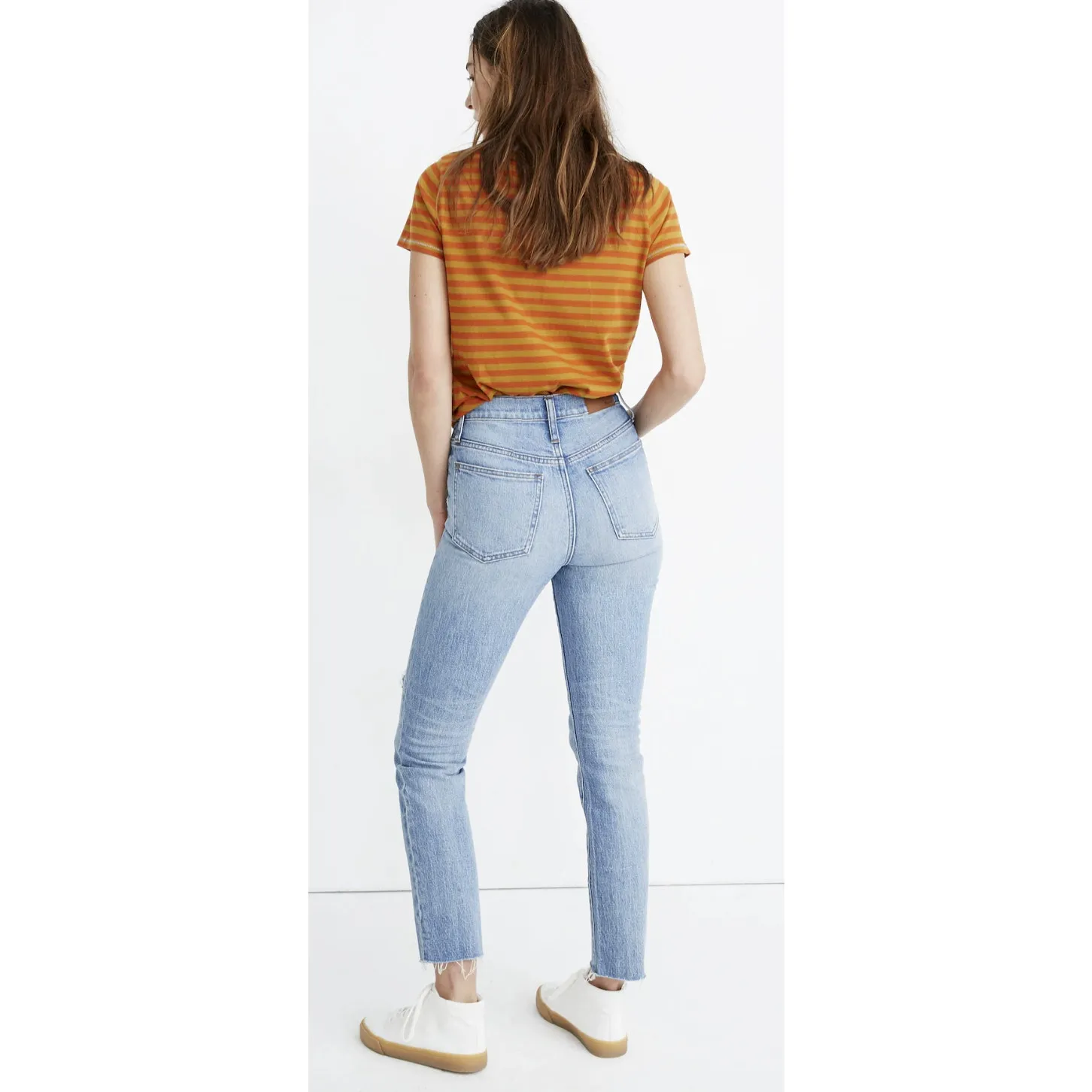 Madewell The Perfect Vintage Crop‎ Jean Rosabelle Wash: Comfort Stretch Edition - Image 2