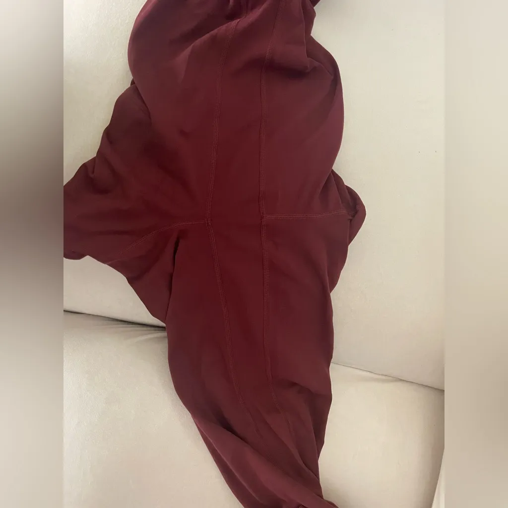 Lululemon Align Jogger with Pockets 28” pants Cassis Size 4 - Image 9