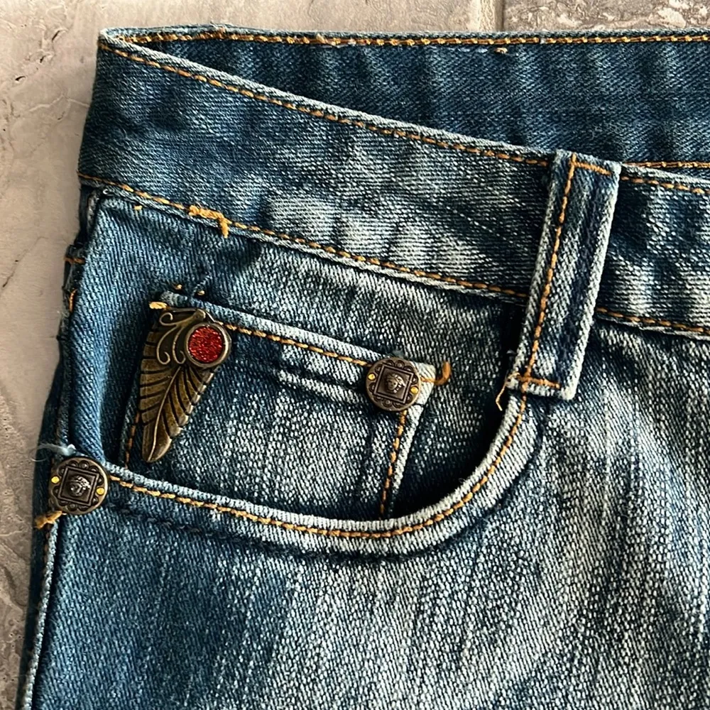 Versace Jeans Couture Jeans in Blue, Size 30 EXCELLENT! - Image 8