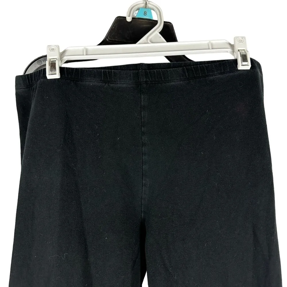 Simply Vera Vera Wang Womens Black Leggings Size L - Image 2