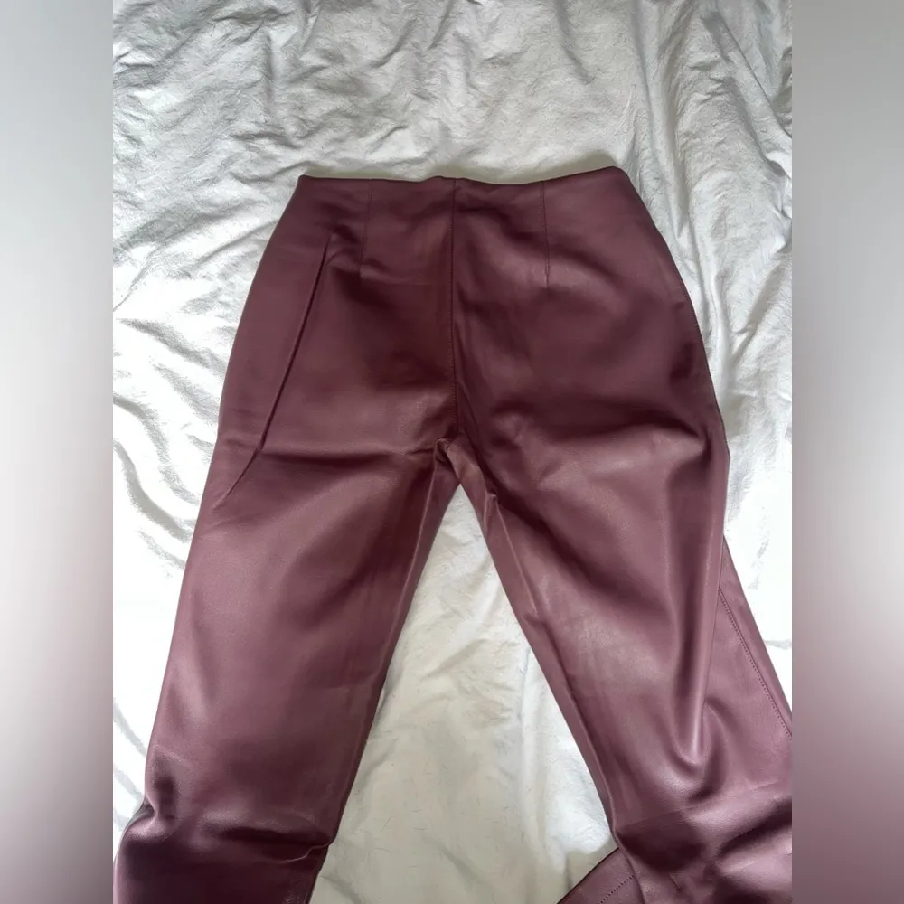 motel purple leather pants - Image 2