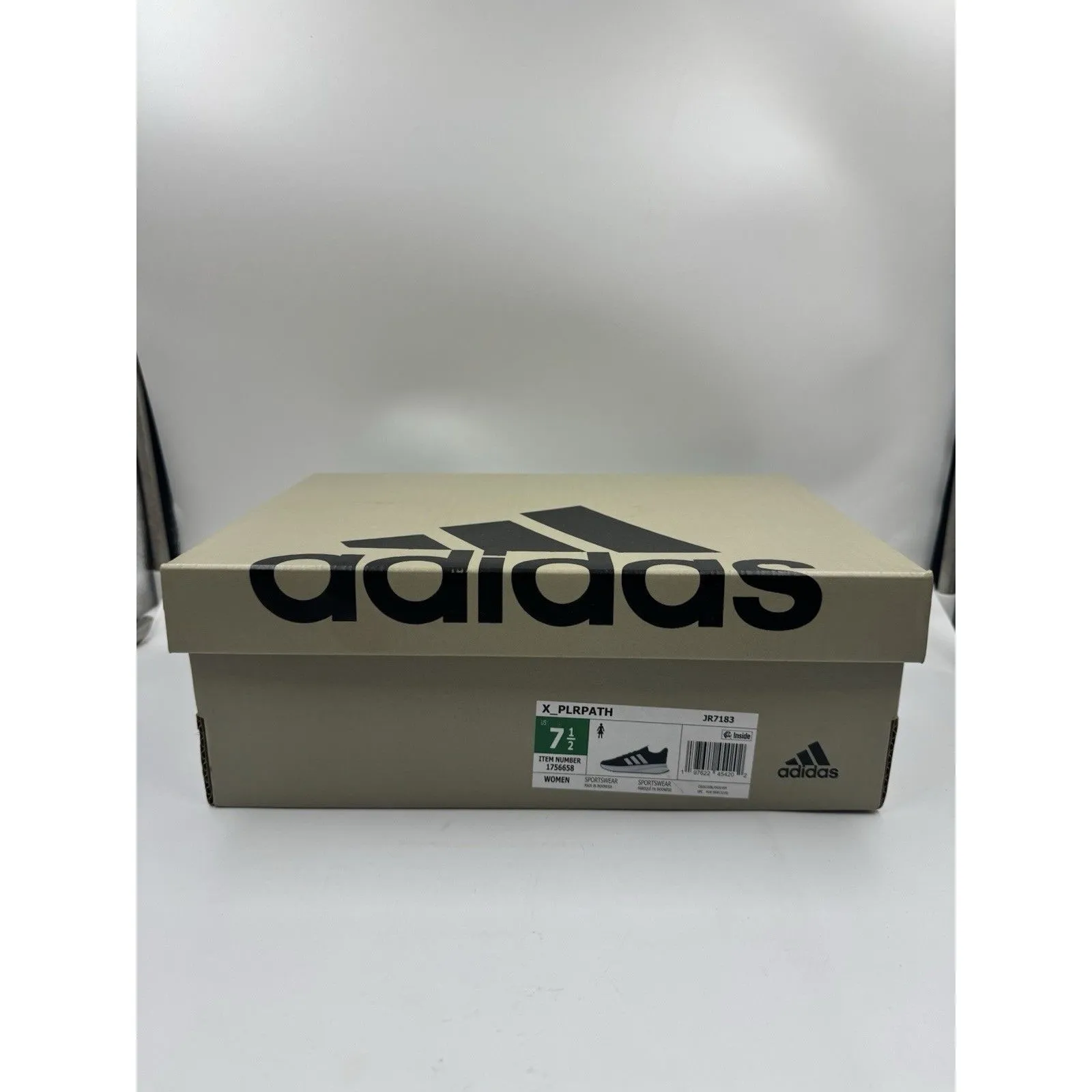 ADIDAS X_Plrpath Running/Walking Shoes Women's Size 7.5 Black/White JR7183 NEW - Image 16