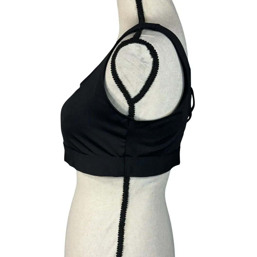 VS PINK Sport Ultimate Lightly Lined X-Large Bra Stretch Padded Cup Square Neck - Image 5