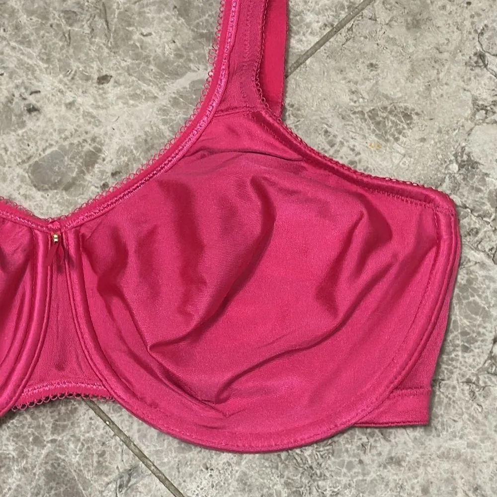 Wacoal Basic Beauty Full Figure Seamless Bra Pink 855192 Size 34DDD - Image 5