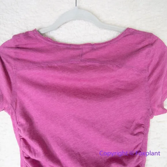 New! Free People Sonnet Scoop‎ Neck Fitted T-Shirt Tee, women's size S - Image 10