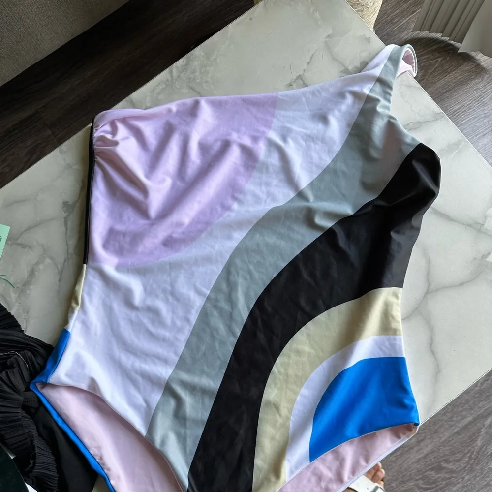 Mara Hoffman Women's Cher Shoulder One Piece SwimSuit - Image 2