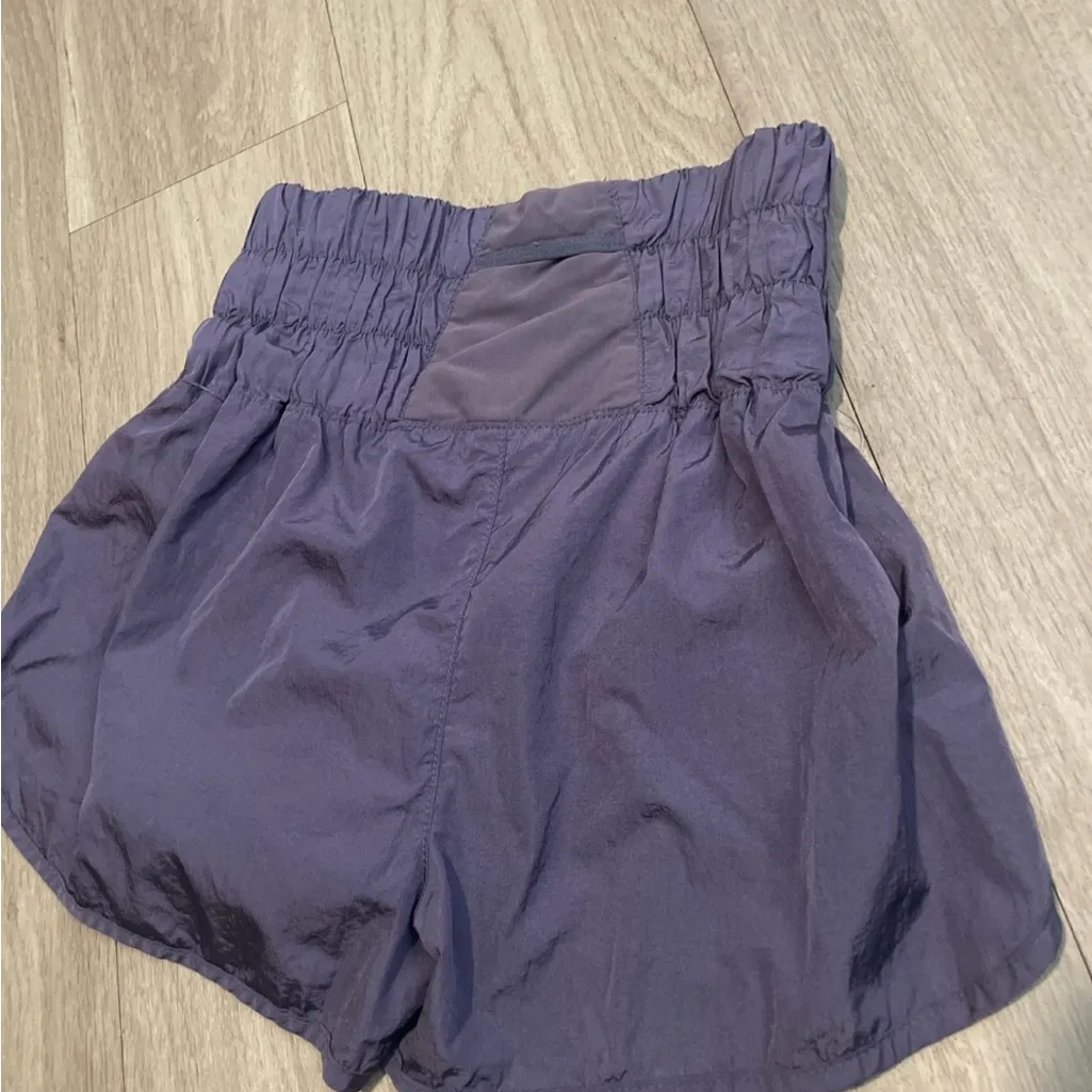 Free People Purple Athletic Shorts - Image 3