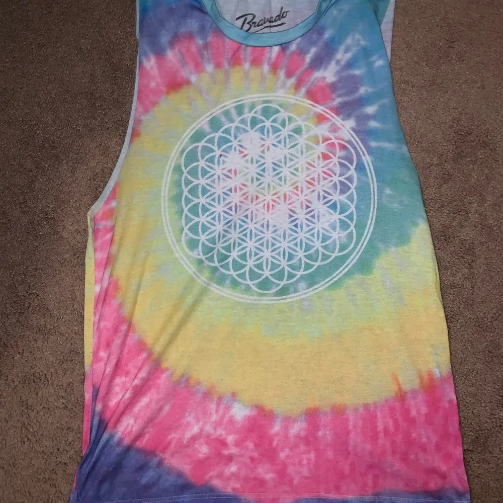 Tie Dye Mandala Muscle Tank - Image 2