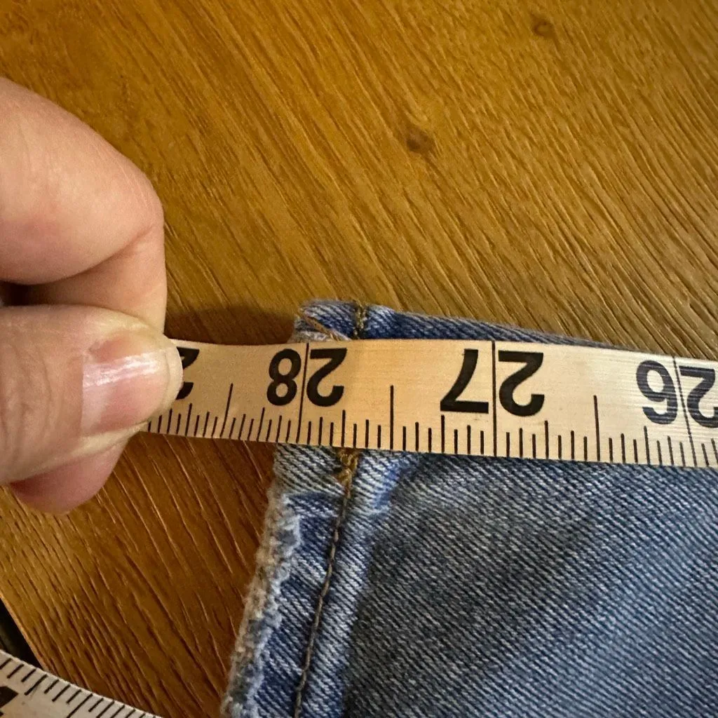 Abercrombie and Fitch 90s slim straight ultra high rise 29/8s - Image 7