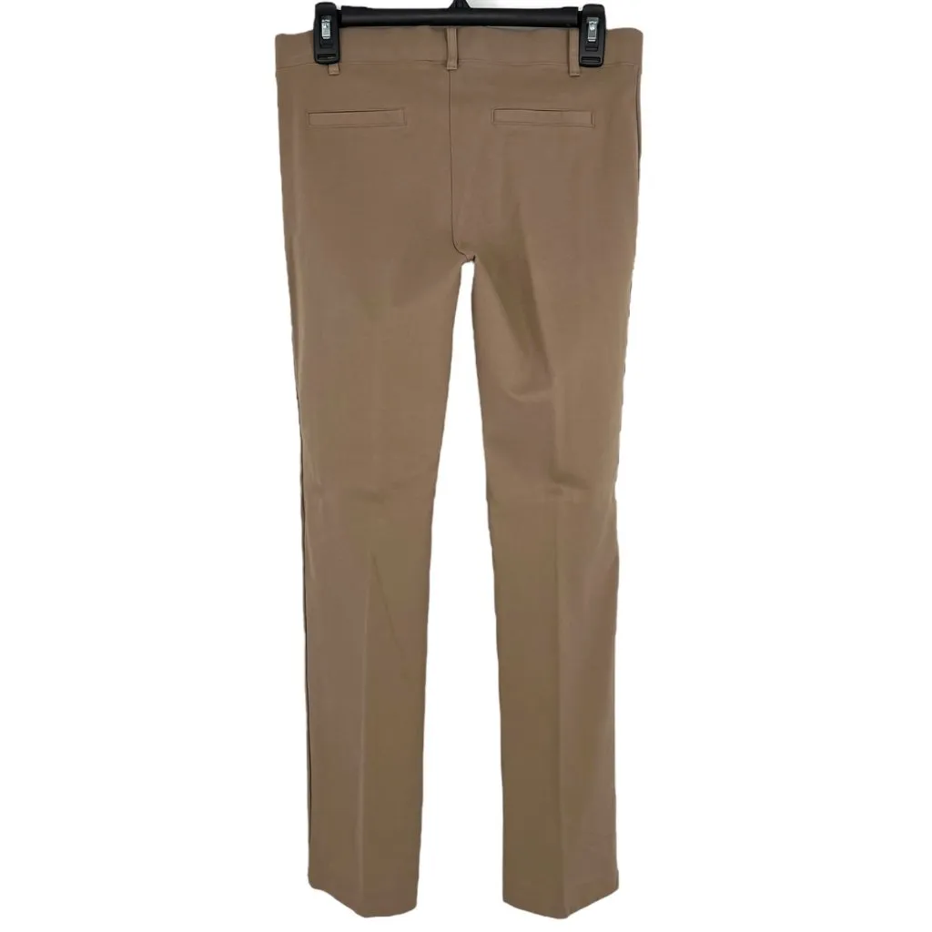 Betabrand Classic Dress Pants Yoga Pants Straight Tan Size Medium Petite - Image 6