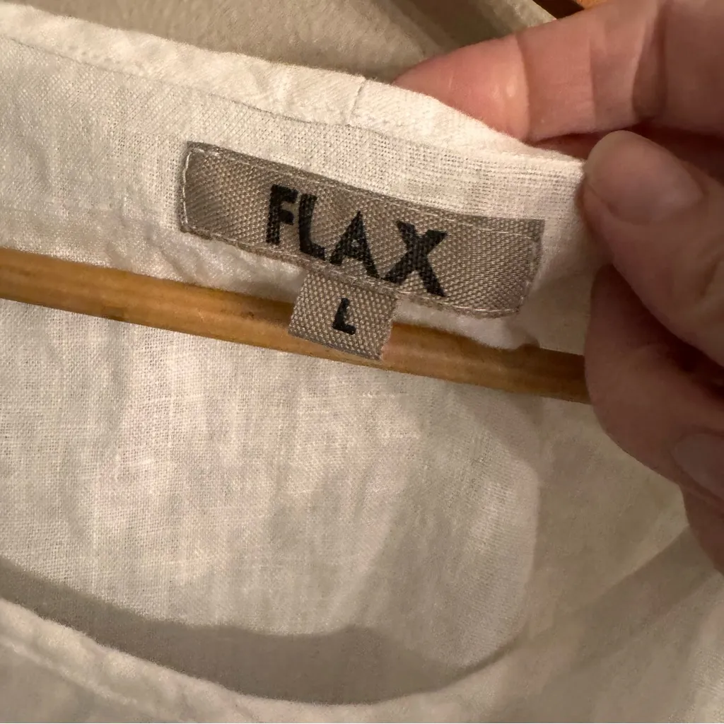 FLAX Classic Linen Top - Image 4