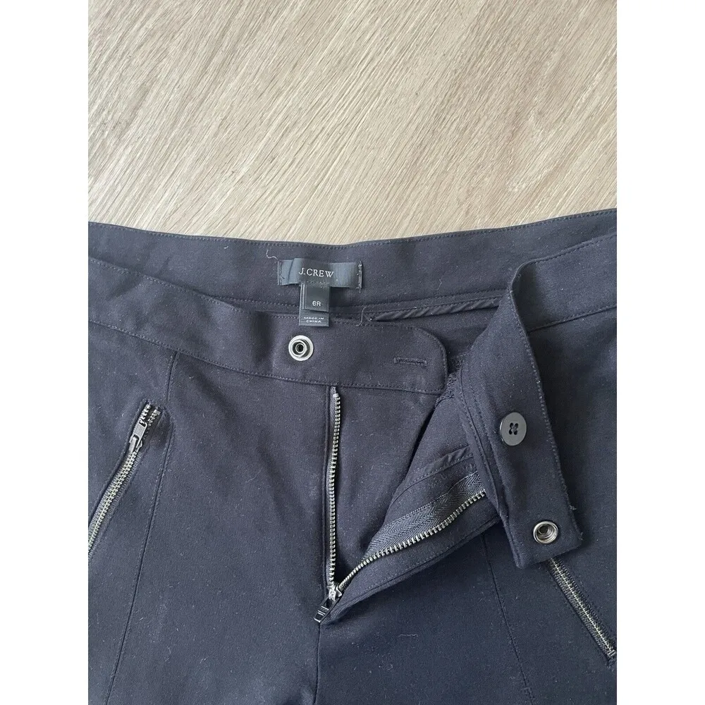 J.CREW Women’s Slim-fit Suit Pants Trousers Career Office Wear Size 6P - Image 3