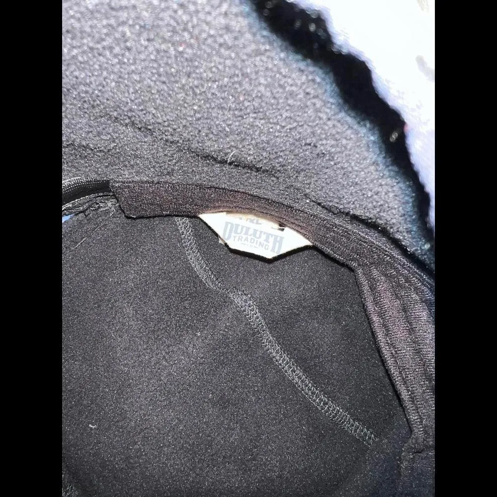 Duluth Black Fleece Shoreline Ball Cap size L/XL - Image 5