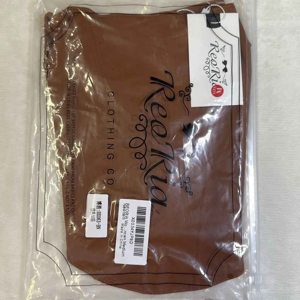 REORIA Women's Summer Square Neck Sleeveless Trendy Corset Crop Tops - Image 6